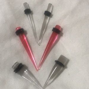 🐲Acrylic plastic ear tappers🐲